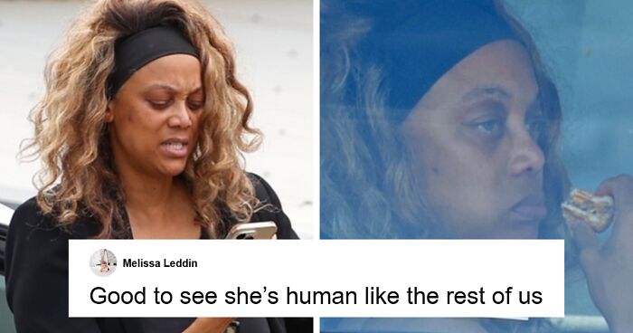 Tyra Banks’ “Sad” Expression While Eating A Cheeseburger In Sydney Sparks Fan Reactions