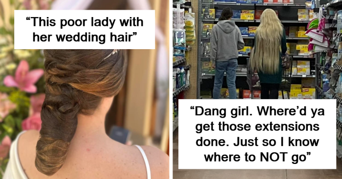  “That’s It, I’m Hair Shaming”: 82 Pics Of Absolutely Tragic Hairstyles (New Pics)