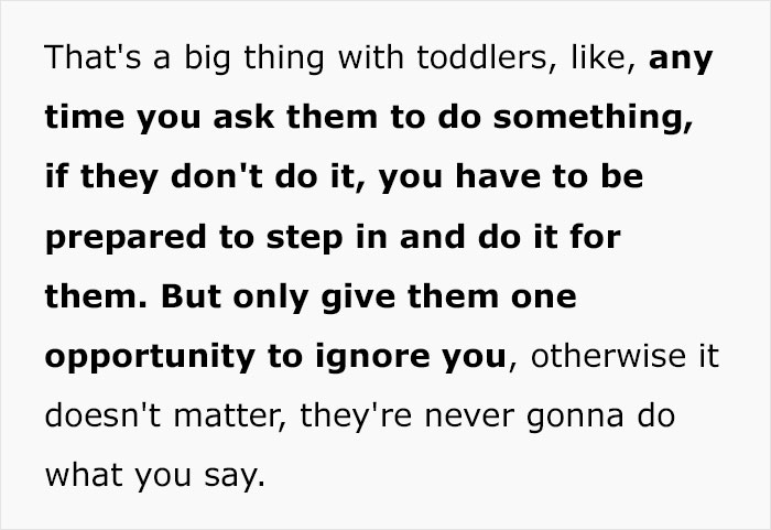 Text about applying gentle parenting techniques with toddlers.