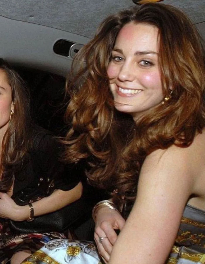 Young woman with long hair, smiling in a car, representing uncovered photos going viral before her royal status.