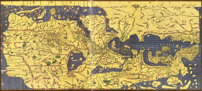 Ancient map illustration, a cool Wikipedia article visual for hours of reading exploration.