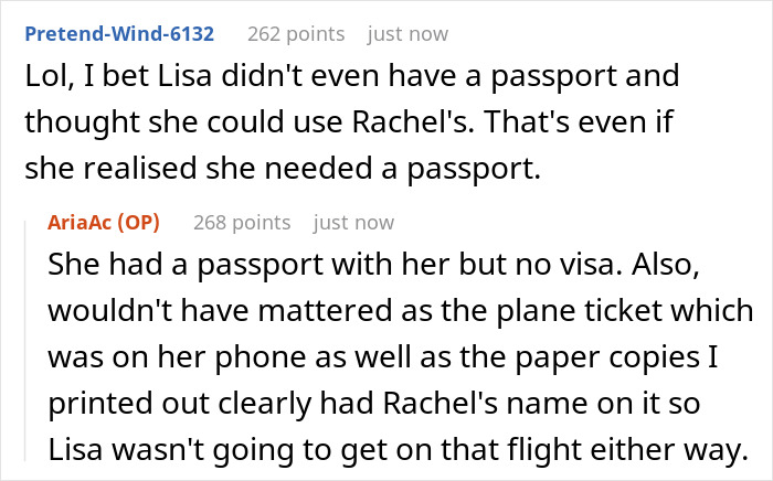 Text exchange discussing influencer daughter's travel documents issue for Egypt trip.