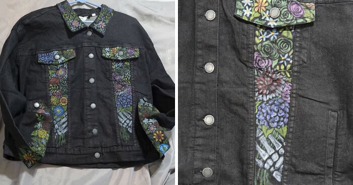 I Upcycled A $16 Aldi Denim Jacket – Here’s How It Turned Out