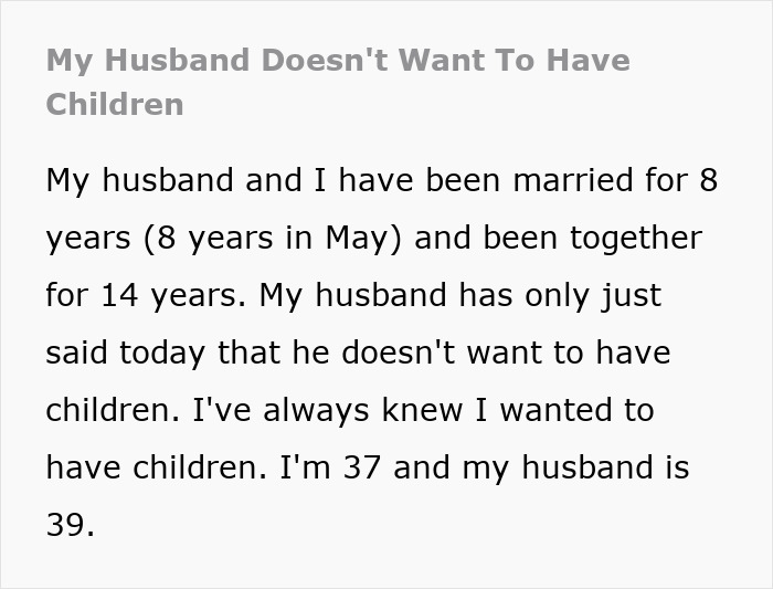 “Having 1 Child Is Just As Sad As Not Having Any At All”: Wife Upset Over Husband’s Confession