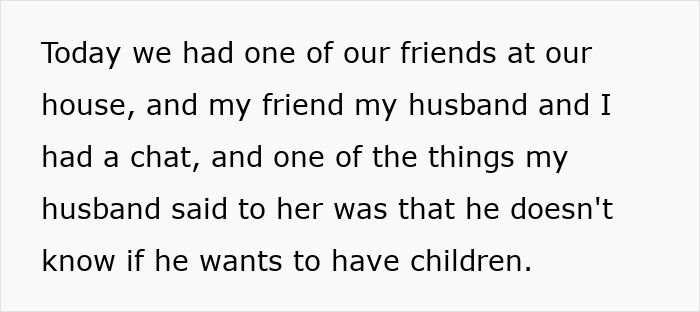 “Having 1 Child Is Just As Sad As Not Having Any At All”: Wife Upset Over Husband’s Confession