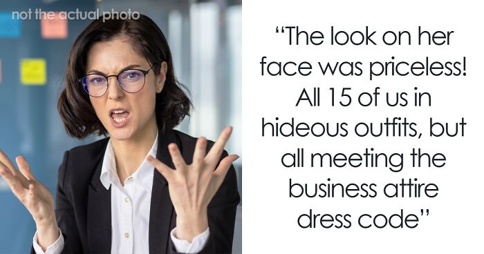 Boss Scolds Employees For Inappropriate Clothes, Realizes They Followed The Rules To A T