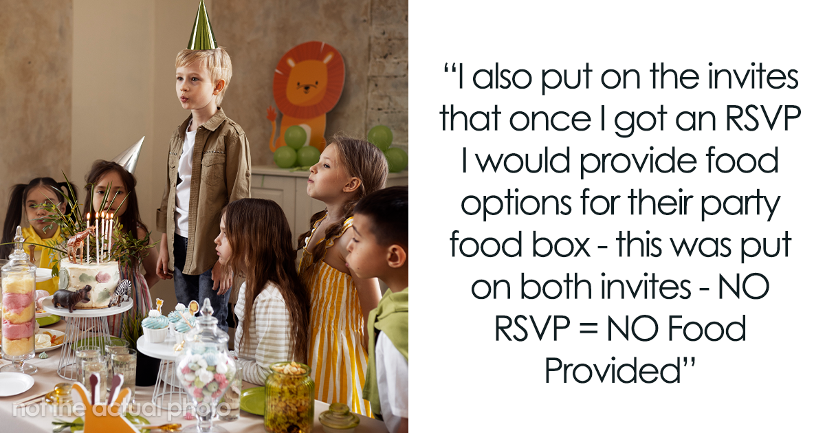 Kids End Up With No Food At A B-Day Because Their Parents Refused To RSVP