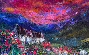 42 Incredible Artworks Of Various Scenery Felted By This Artist