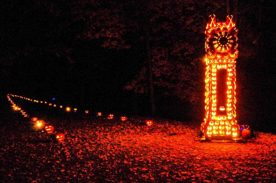 Pumpkin tower